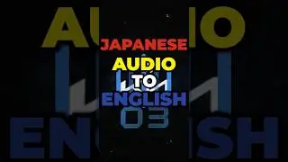 Japanese to English Audio Translator | Flixier 🌏🗣️