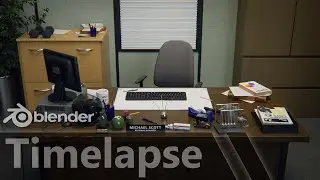 Blender Timelapse - The Office