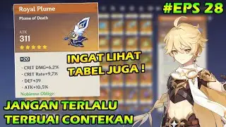 Jangan Terlalu Terbuai Dengan Contekan - Trik Enhance Artefak Genshin 2.6 | Genshin Impact Indonesia