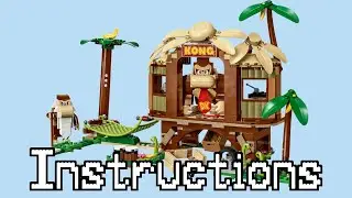 LEGO Mario: Donkey Kong’s Tree House Instructions! | 71424