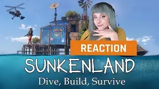 My reaction to the Sunkenland Official Gameplay Trailer | GAMEDAME REACTS