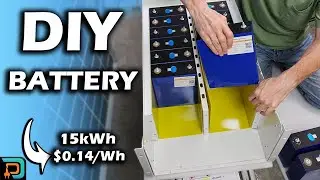 SAVE Thousands - Build your own home solar battery backup!