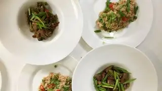 Блюда в ВОК. Готовим мясной салат, лапшу и жареный рис. 50 рецептов первого