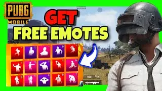 How To Get FREE EMOTES In PUBG Mobile ✅ 2024 GUIDE