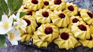 БАКИНСКИЕ КУРАБИЕ. Тающие ворту. Классический рецепт./Azerbaijani cuisine, Baku cookies.