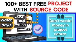 100+ FREE FINAL YEAR PROJECTS WITH SOURCE CODE | PROJECT WITH CODE IN TAMIL