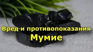 Вред и противопоказания Мумие. Что такое мумие и в чем его польза