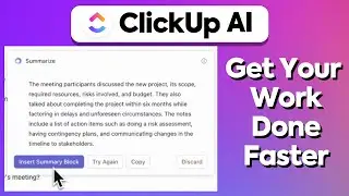 ClickUp AI Review - Get Your Work Done Faster