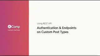 Authentication & Endpoints on Custom Post Types