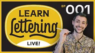 Learn Lettering Live! #001