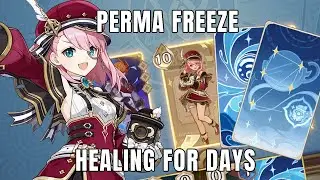 Charlotte Is The PERFECT Perma Freeze Support! | Genshin TCG