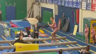 Beam Routine - Candy Cane Intrasquad