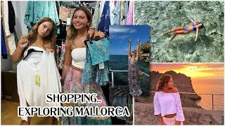 SHOPPING and EXPLORING MALLORCA | VLOG #1867