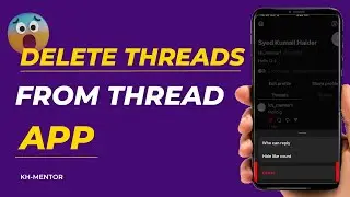 How to Delete Post on Threads App in Android/iPhone || How to Delete Threads on Threads App