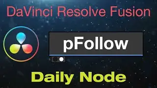 DaVinci Resolve Fusion Particle Follow Node