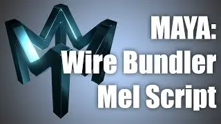 Using The Maya Mel Script Wire Bundler