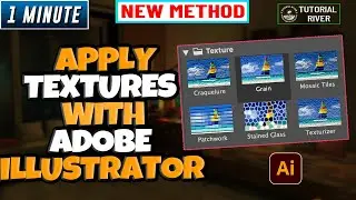 How To Apply Textures with Adobe Illustrator 2024