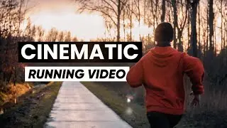 Cinematic Running Video | Mavic Air 2 | Sony A6400