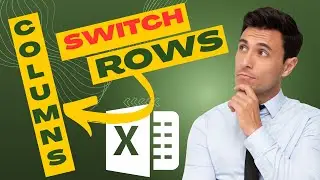 How to Switch Rows and Columns in Excel (quick and easy)