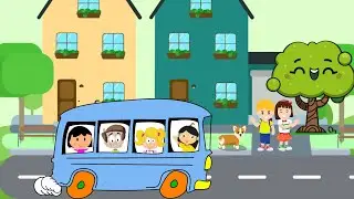 Wheel On The Bus | Rhyme For Kids| @MSkidslearning