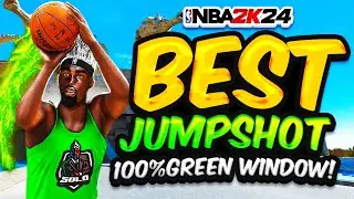 BEST JUMPSHOTS in NBA 2K24 for ALL BUILDS! 100% GREEN WINDOW! FASTEST JUMPSHOT + SHOOTING SECRETS!