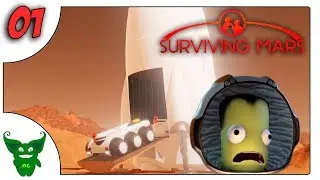 Научусь или все помрут /01/ Surviving Mars стрим