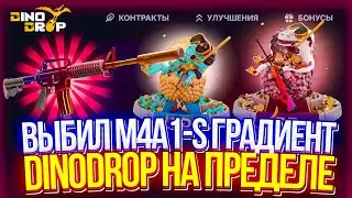 DINODROP НА ПРЕДЕЛЕ! ВЫБИЛ M4A1-S ГРАДИЕНТ!