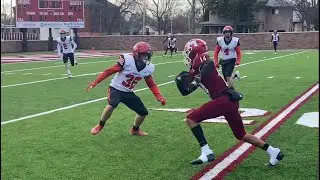 Sights, sounds and highlights from Muskegon’s 47-21 district championship win over Marquette