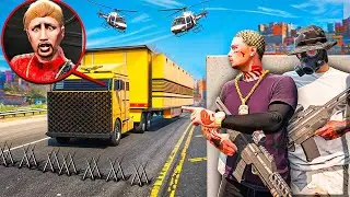 ROUBARAM minha CARGA DE 150 MILHÕES no GTA 5 RP!!