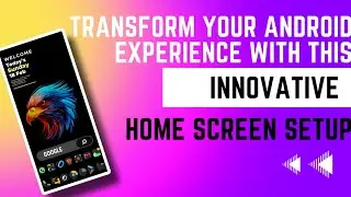 Transform your Android experience with this unique and innovative home screen setup