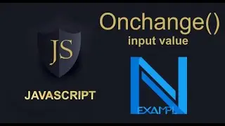 javascript onchange input value