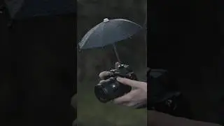 DUMB or lowkey GENIUS? 📸☔