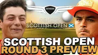 Round 3 Preview - 2023 Genesis Scottish Open : DFS Showdown Plays, Underdog and Prize Picks Props