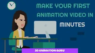 How to make Animated videos in Minutes(Tutorial for Beginners)