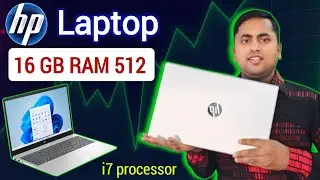 Hp Laptop 15 intel core i7 | Hp laptop 15-fd0000nx unboxing | Laptop konsa lena chahiye 2024