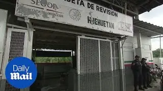 Migrants describe inhuman conditions at Mexican detention center