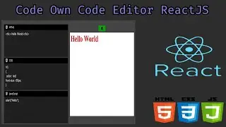 How to Make Code Editor Using ReactJS + Vite | Make Code Editor Like VS Code  | ReactJS Projects