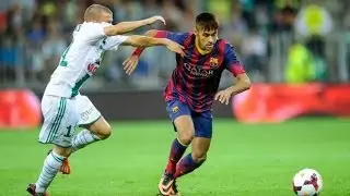 Lechia Gdansk vs Barcelona 2-2 All Highlights And Goals 2013