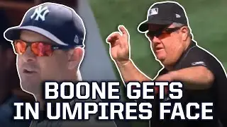 Joe West Ejects Aaron Boone, a breakdown