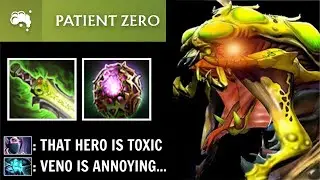 NEW MOST CANCER PATIENT ZERO Venomancer 2x Plague Most Hated Annoying Hero Carry All Dota 2