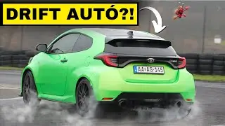 Végre DRIFTEL a YARIS! 😱