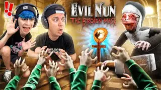 THIS GOT CREEPY! Evil Nun The Broken Mask (NEW CHAPTER) Mystery in the Cemetery