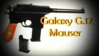 Обзор, распаковка и тест: Игрушечный пистолет Galaxy G.12 (Mauser)