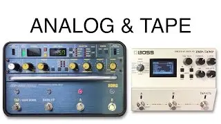 Korg SDD 3000 vs Boss DD 500 Tape Analog