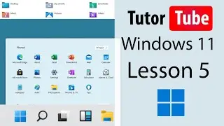 Windows 11 Tutorial - Lesson 5 - Moving Window, Resizing Window, Minimize, Maximize and Close Option