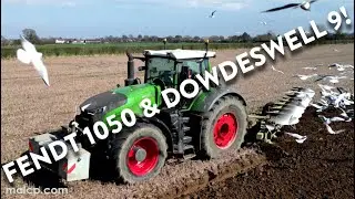 4Kᵁᴴᴰ March 2024: Fendt 1050 Vario tractor with a Dowdeswell 170 Series MA 9 furrow plough