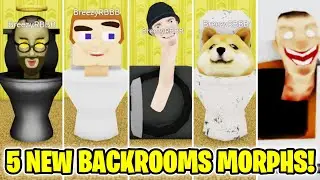 How to get ALL 5 NEW BACKROOMS MORPHS in Backrooms Morphs (ROBLOX)