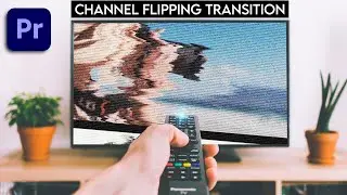 TV channel Flipping Transition in Premiere Pro (Hindi)