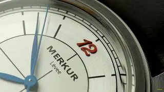 A stunning Sector Dial for pennies - Merkur Levee RED 12