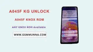 A045F KG Unlock